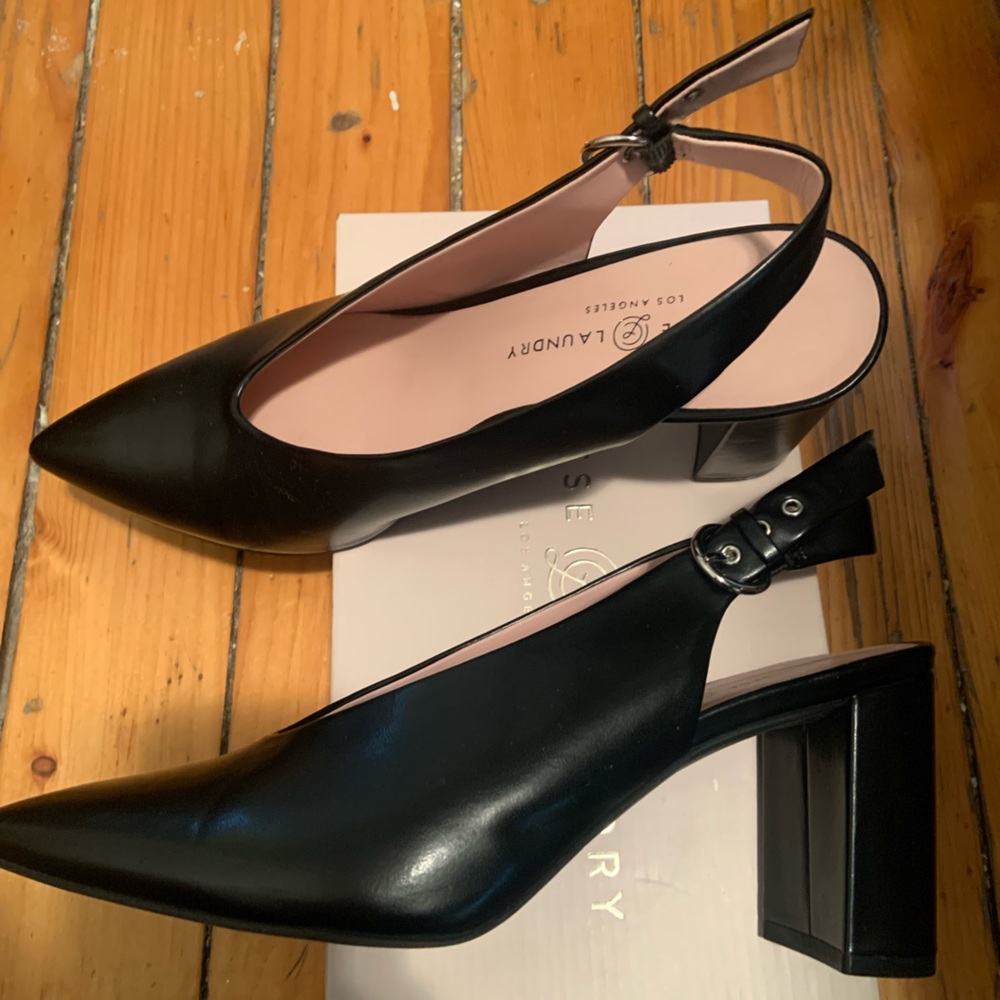 CHINESE LAUNDRY BLACK SLINGBACK SIZE 41/10